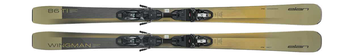 Горные лыжи с креплениями Elan Wingman 86 TI FX + EMX 12.0 GW 25/26