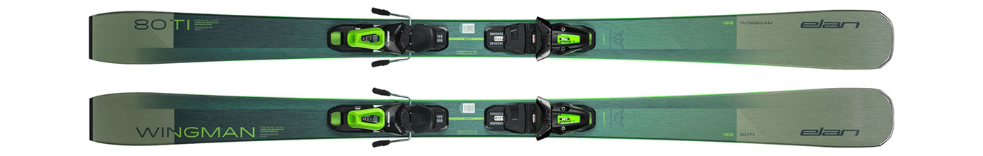 Горные лыжи с креплениями Elan Wingman 80 TI SX + EL 10.0 GW 25/26