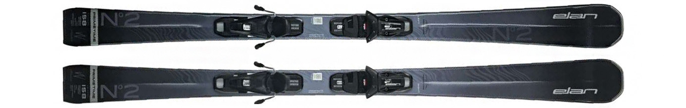 Горные лыжи с креплениями Elan Primetime N°2 Black SX + EL 9.0 GW 25/26