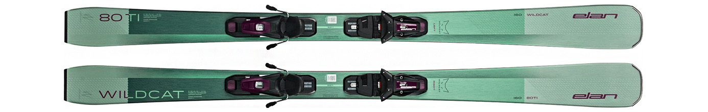 Горные лыжи с креплениями Elan Wildcat 80 TI SX + EL 9.0 GW 25/26
