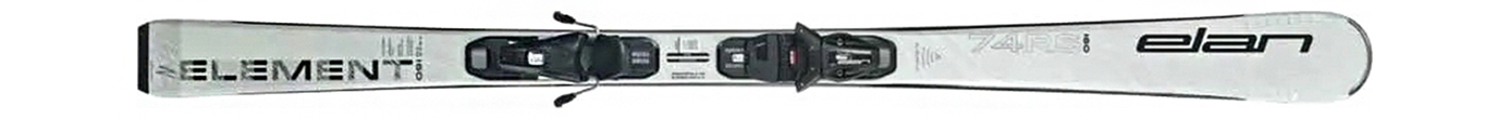 Горные лыжи с креплениями Elan Element 74 RS W White SX + EL 9.0 GW 25/26