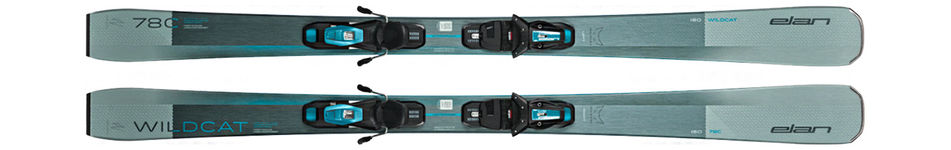 Горные лыжи с креплениями Elan Wildcat 78 C SX + EL 9.0 GW 25/26