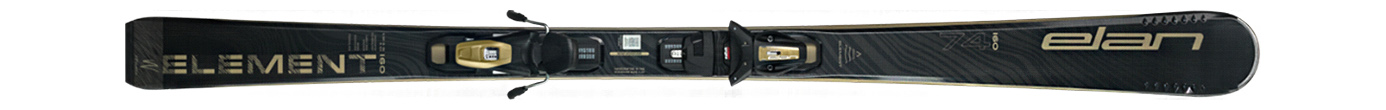 Горные лыжи с креплениями Elan Element 74 W Black SX + EL 9 GW 25/26