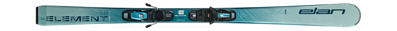 Горные лыжи с креплениями Elan Element 74 W Blue SX + EL 9 GW 25/26
