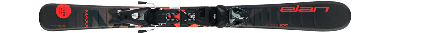 Горные лыжи с креплениями Elan Maxx Red QS + EL 4.5 Shift 21/22