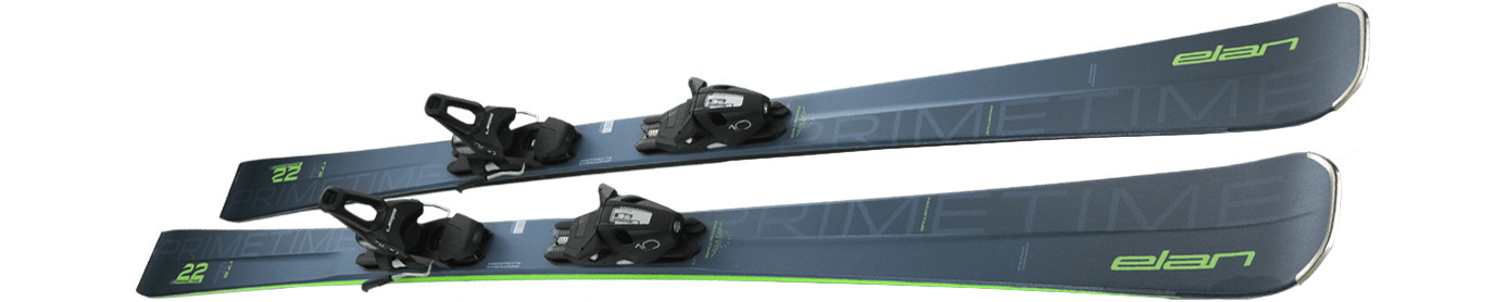 Горные лыжи с креплениями Elan Primetime 22 Blue PS + Protector Shift 10 GW 24/25 Горные лыжи с креплениями Elan Primetime 22 Blue PS + Protector Shift 10 GW 24/25